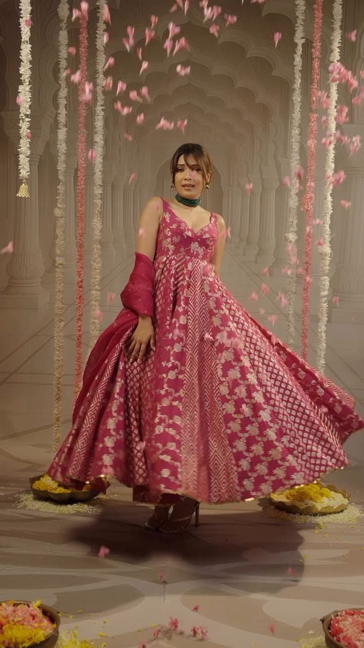 Riya Jain Anarkali set