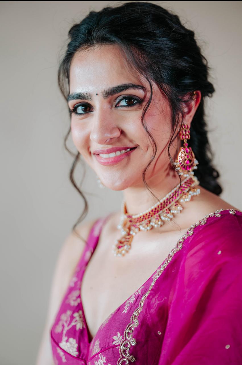 Rukmini Vasanth Anarkali Set
