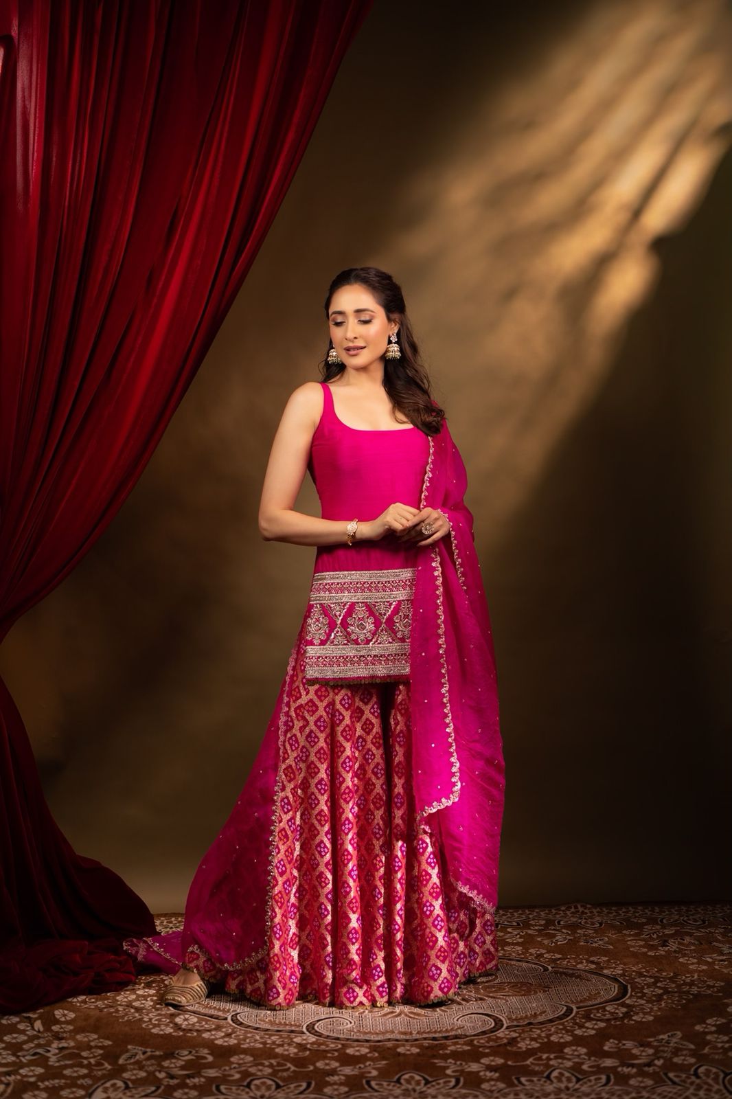 Pragya Jaiswal Sharara Set