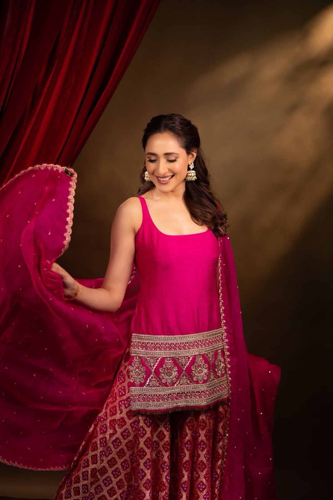 Pragya Jaiswal Sharara Set