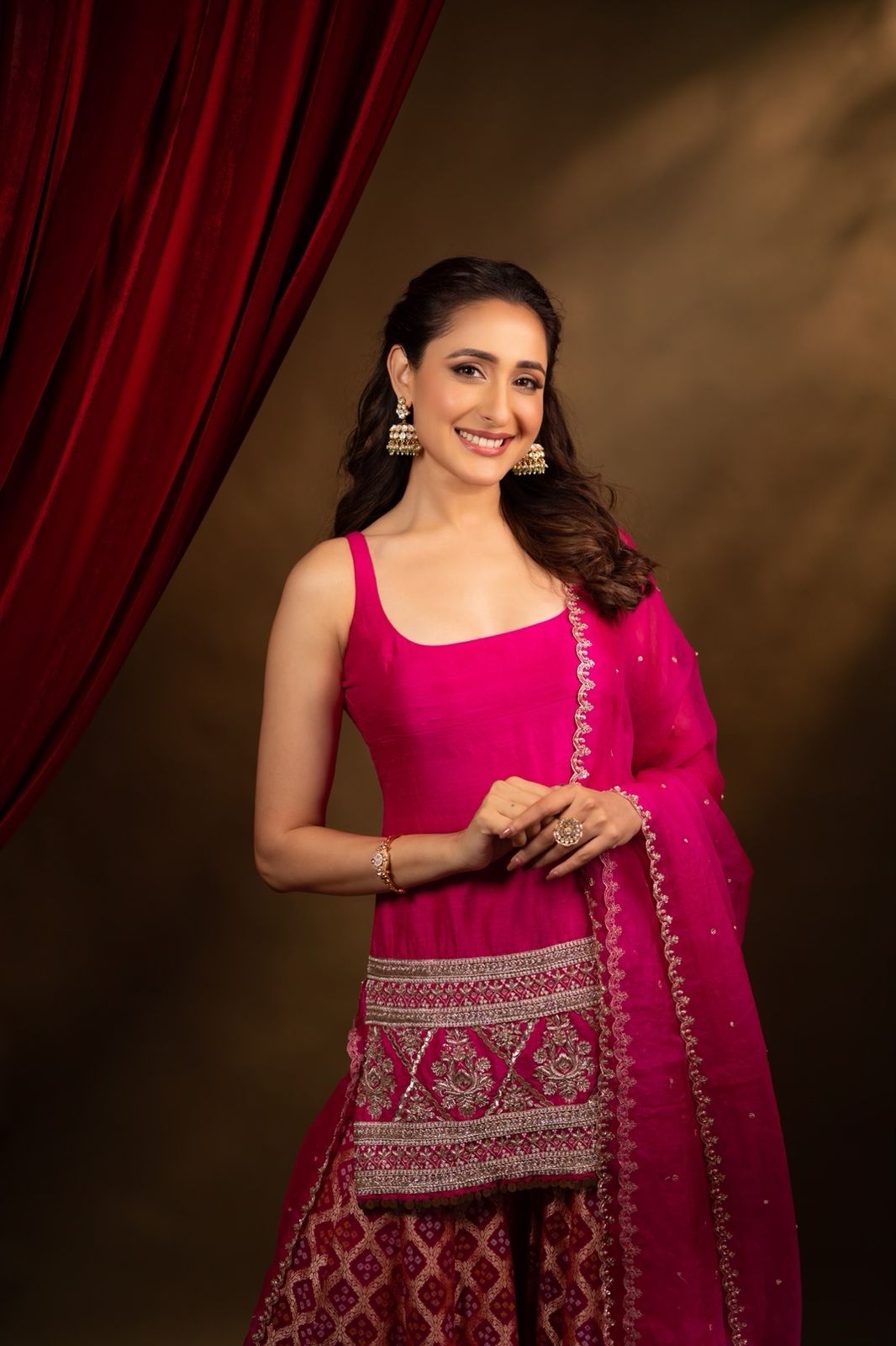 Pragya Jaiswal Sharara Set