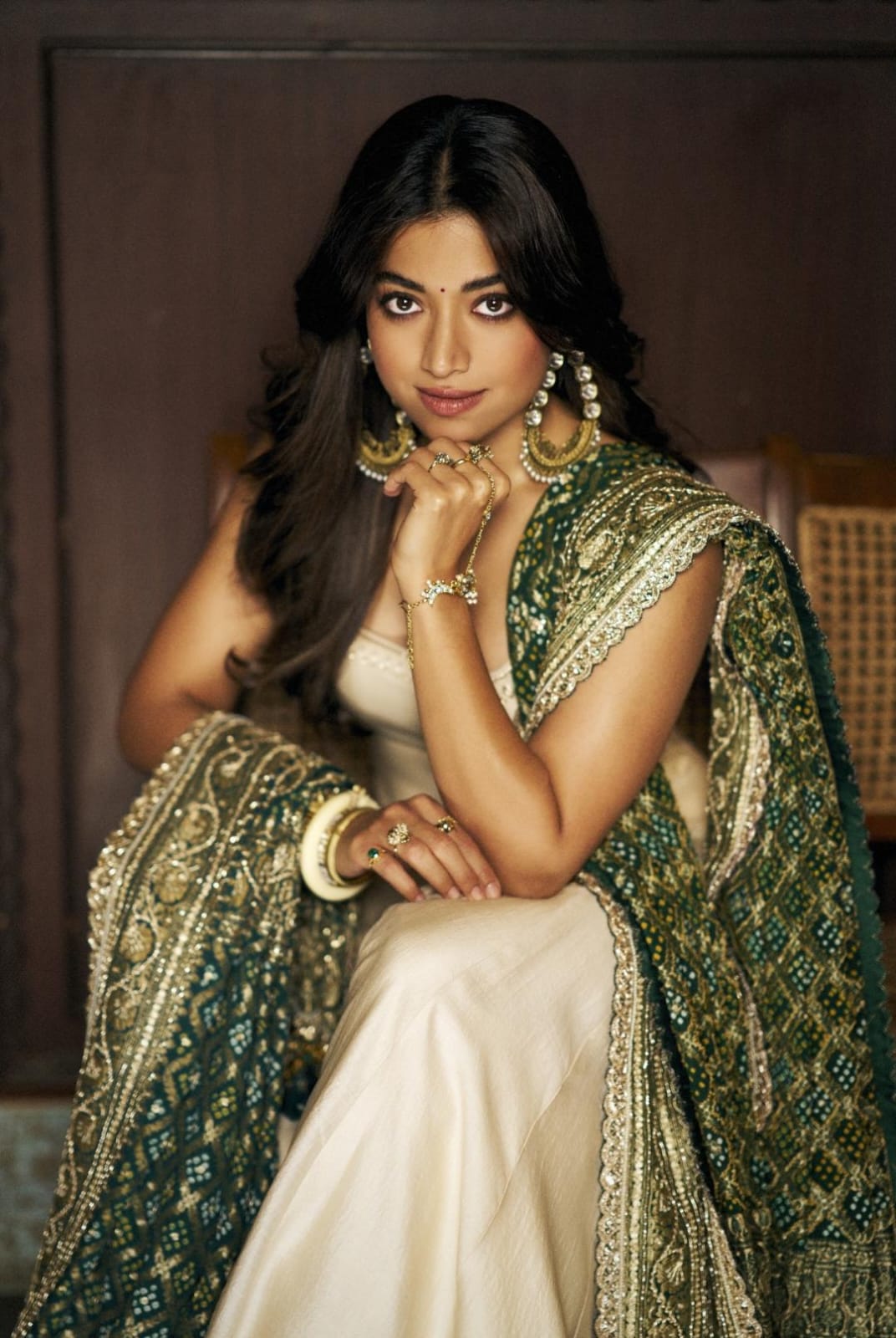 Rashmika Mandanna - Vanjara Sharara Set - Anjanase