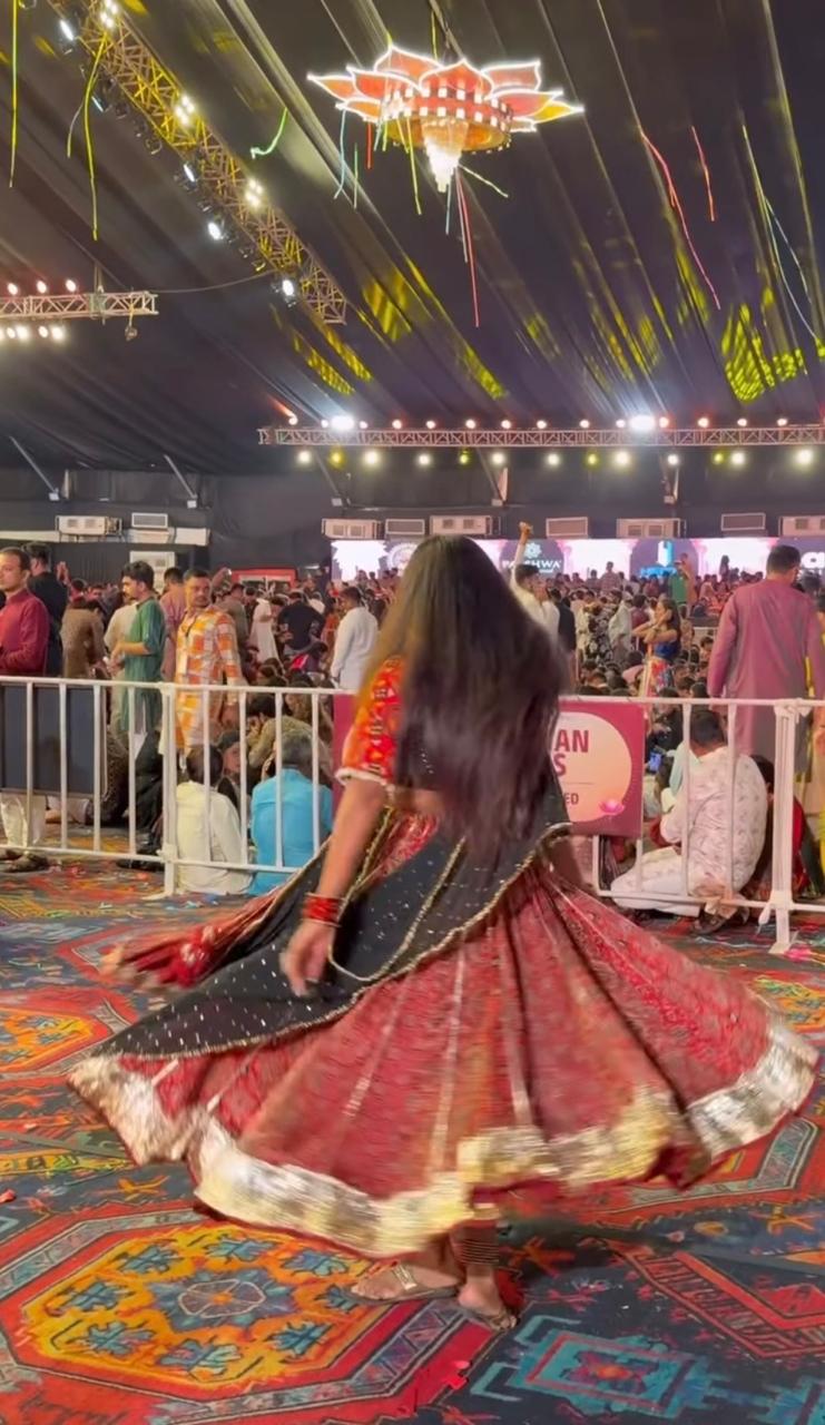 Aarti Ajrakh Lehenga Set
