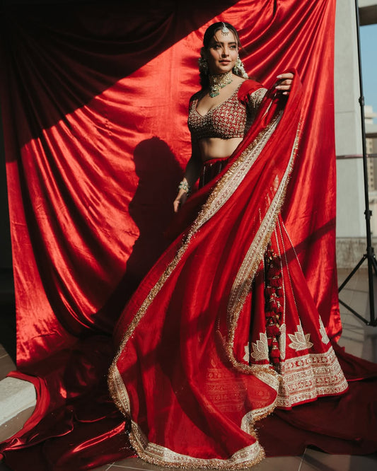 Aamna Sharif Lehenga Set