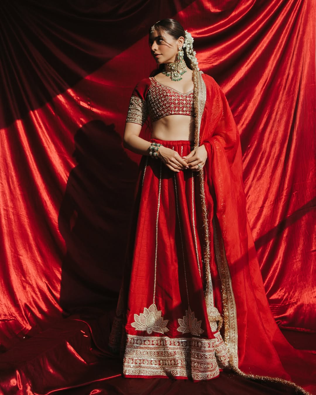 Aamna Sharif Lehenga Set