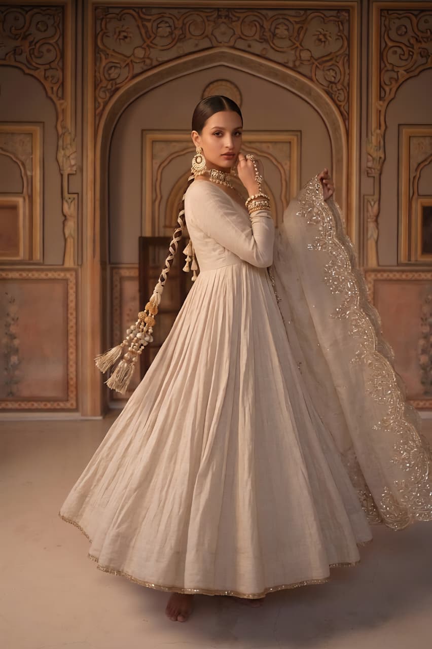 Savrnika Anarkali Set - Anjanase