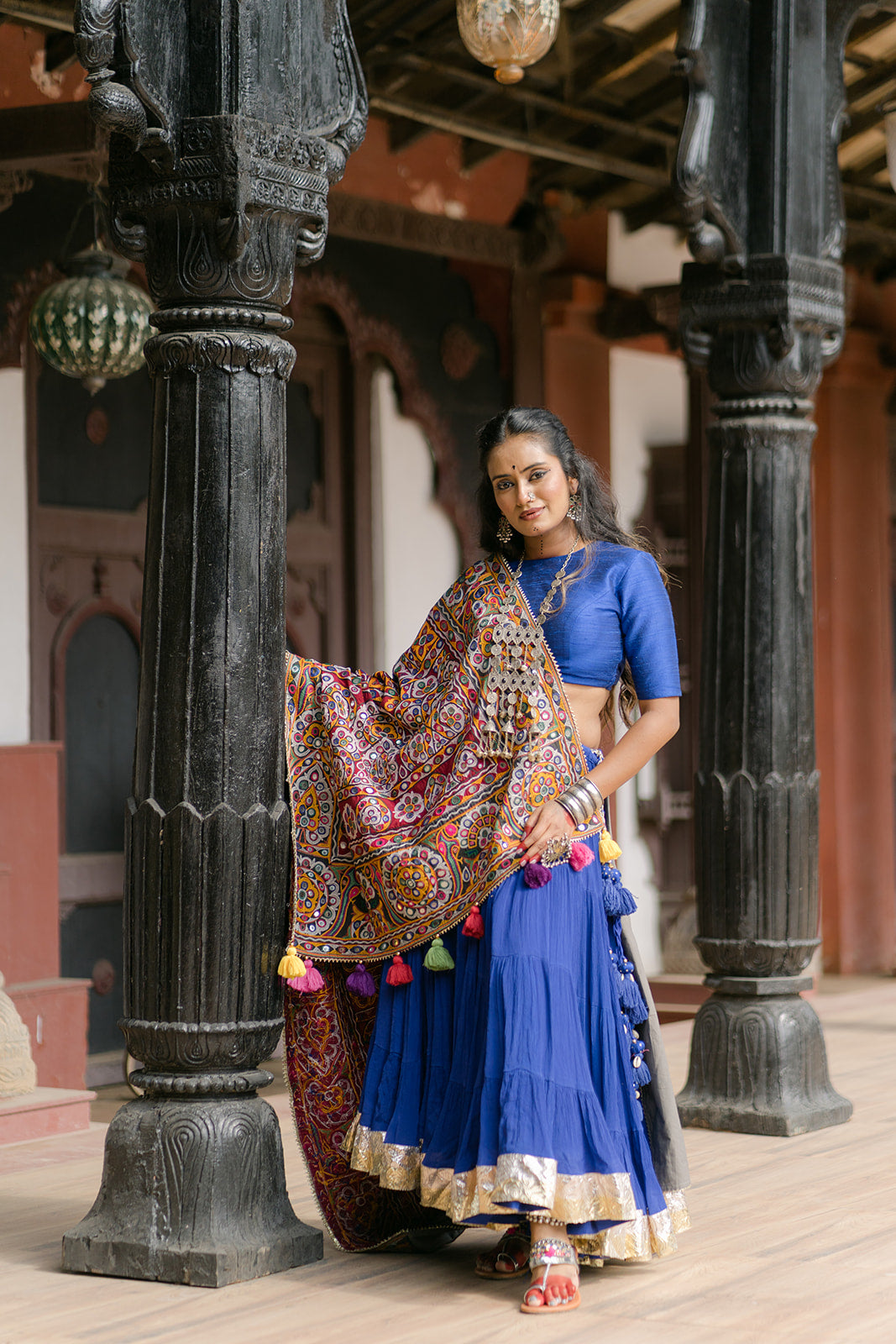 Blue Pack Blouse - Anjanase