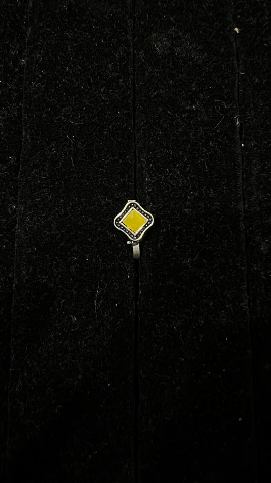 Oxidised Nose Pin