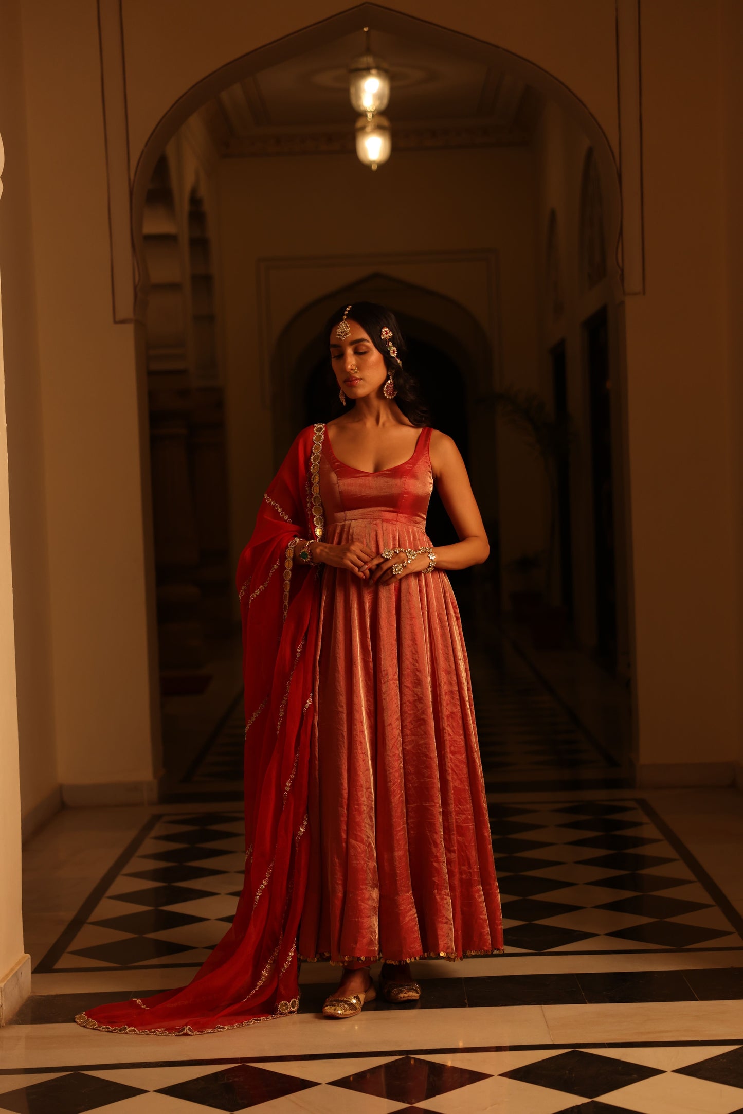 Ranjan Anarkali Set - Anjanase