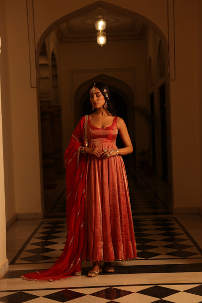 Ranjan Anarkali Set - Anjanase
