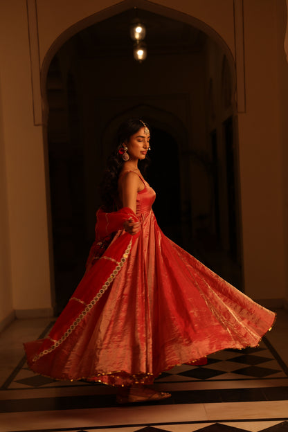 Ranjan Anarkali Set - Anjanase
