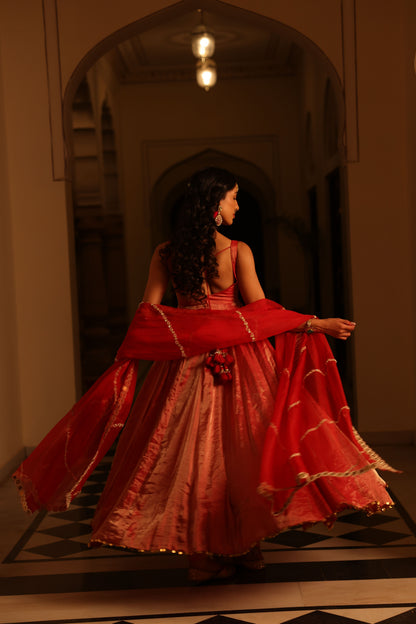 Ranjan Anarkali Set - Anjanase