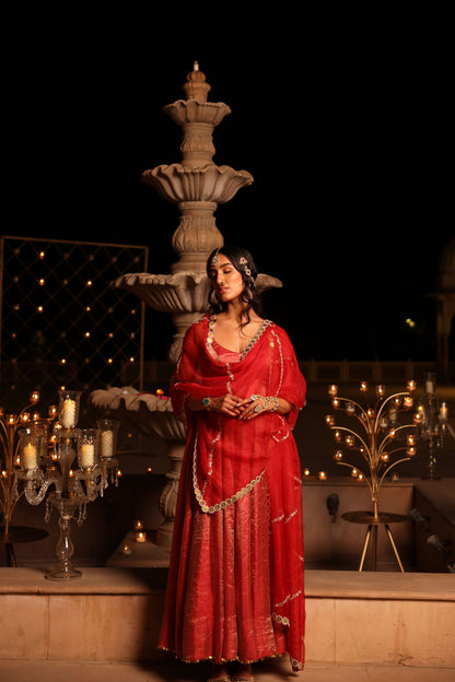 Ranjan Anarkali Set - Anjanase