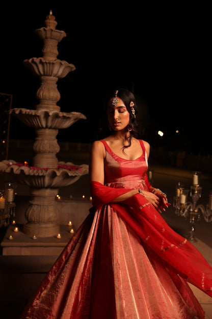 Ranjan Anarkali Set - Anjanase