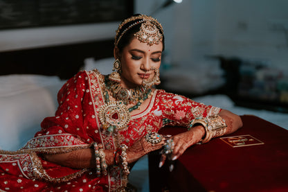 Aarti Heavy Bridal Lehenga Set