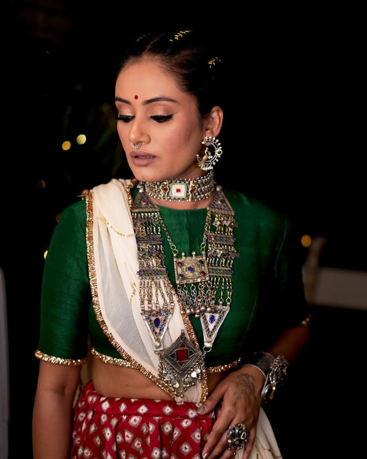 Kodi Bandhani Lehenga Set