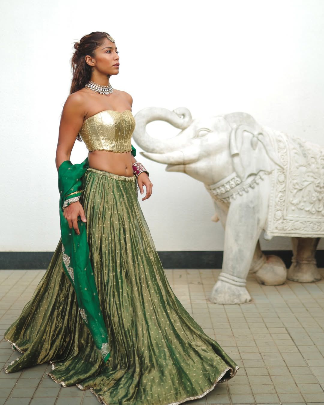 Santoshi Shetty - Akriti Lehenga Set