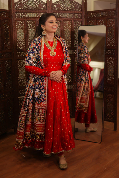 Ankita Bohra - Patola Anarkali Set