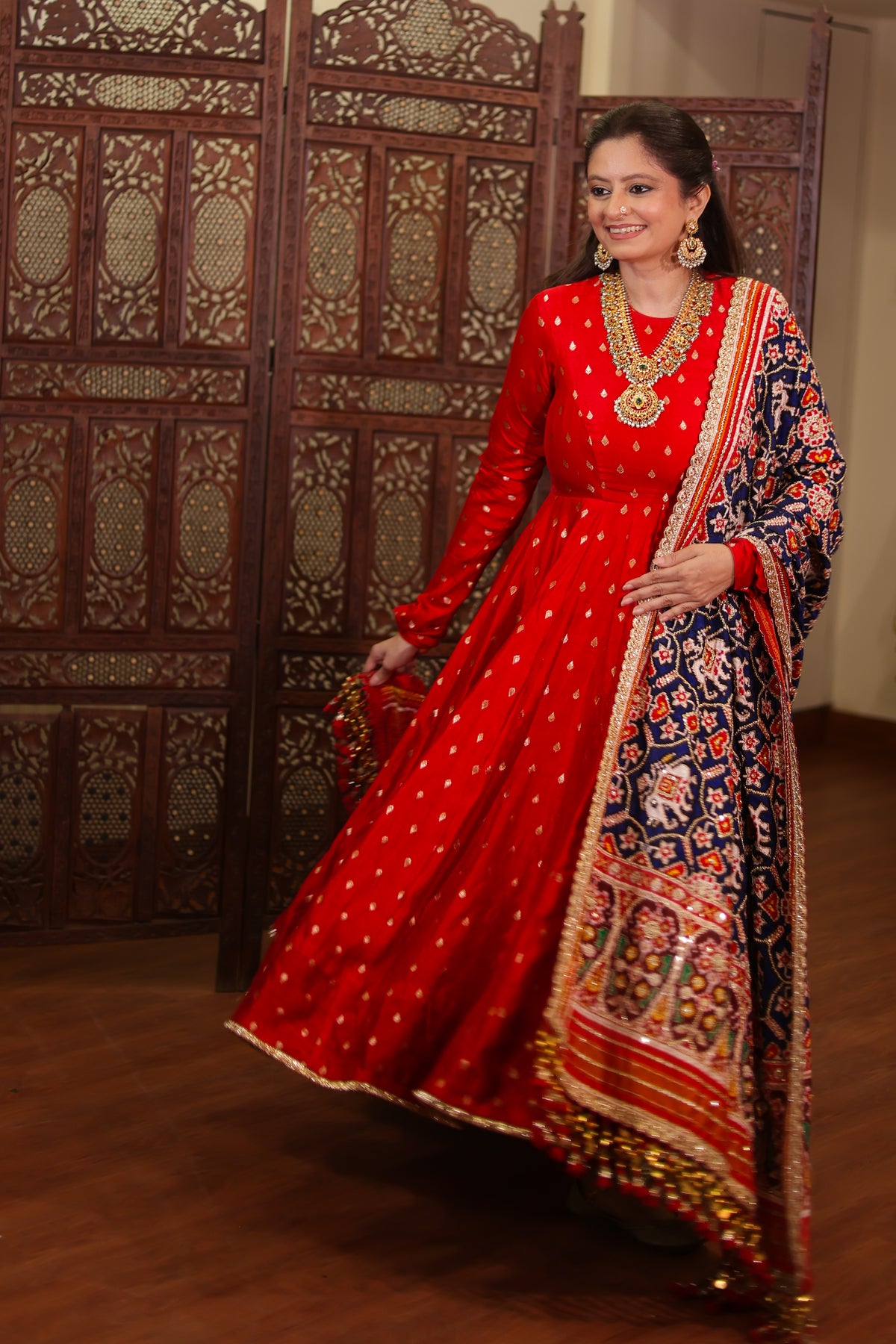 Ankita Bohra - Patola Anarkali Set