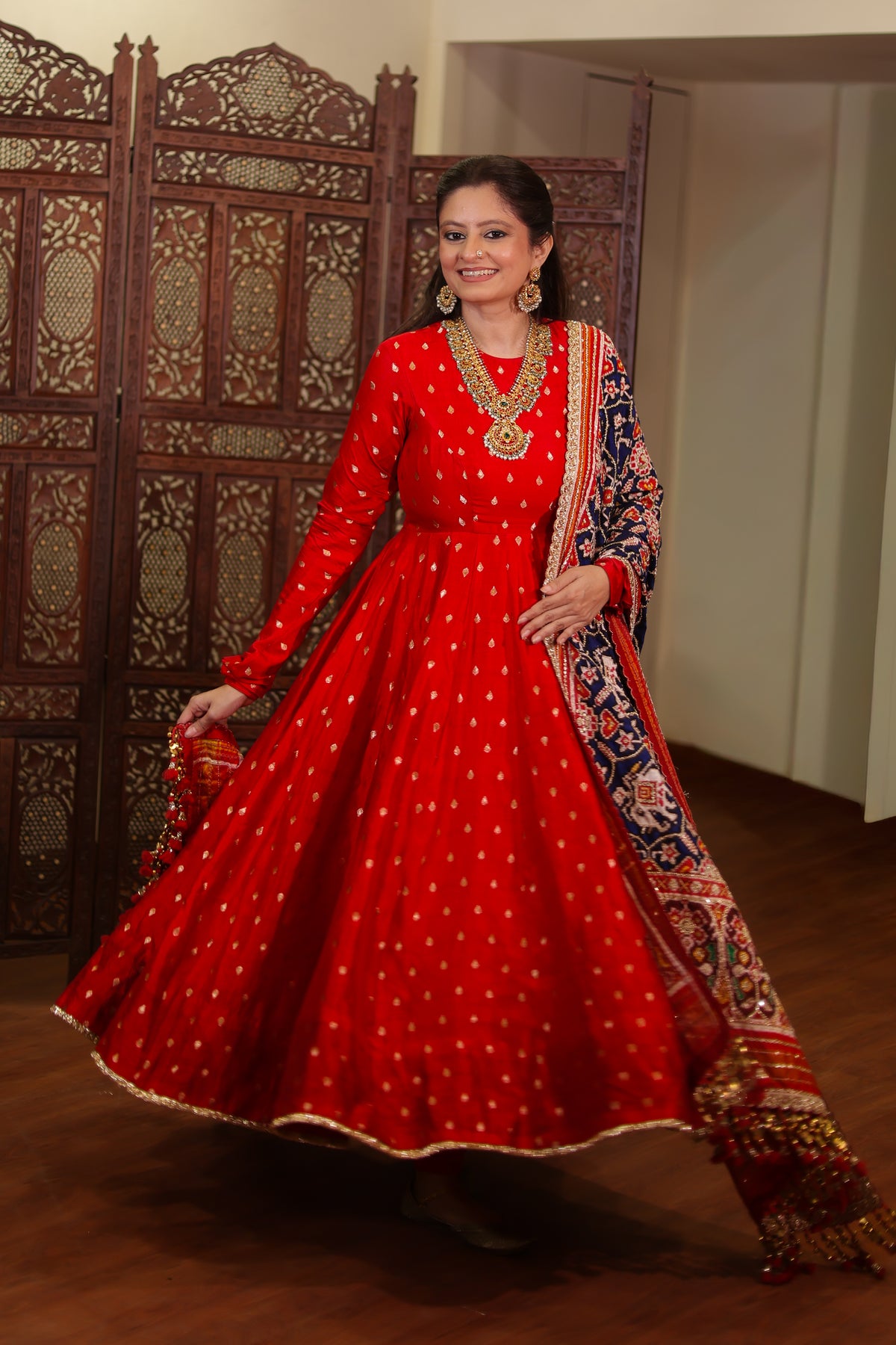Ankita Bohra - Patola Anarkali Set