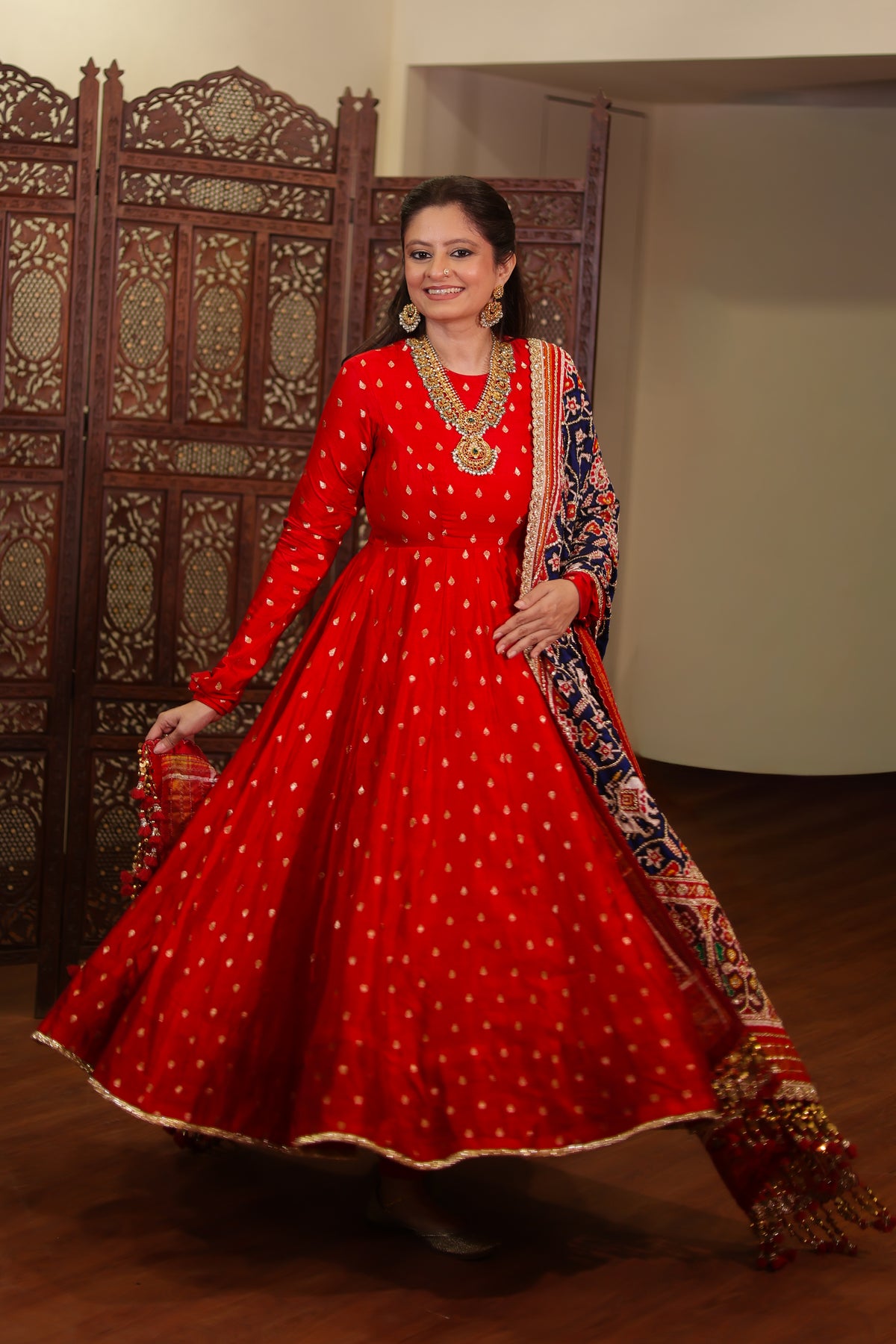 Ankita Bohra - Patola Anarkali Set