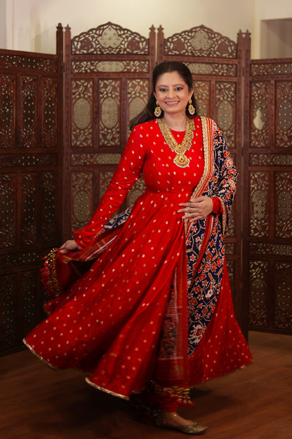 Ankita Bohra - Patola Anarkali Set