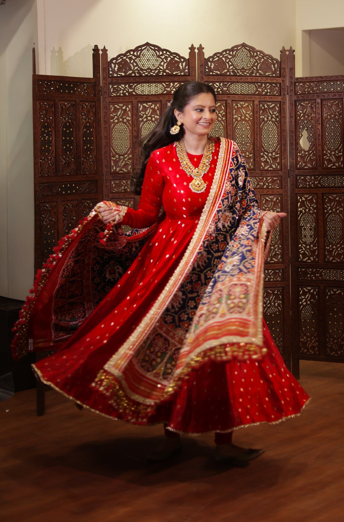 Ankita Bohra - Patola Anarkali Set