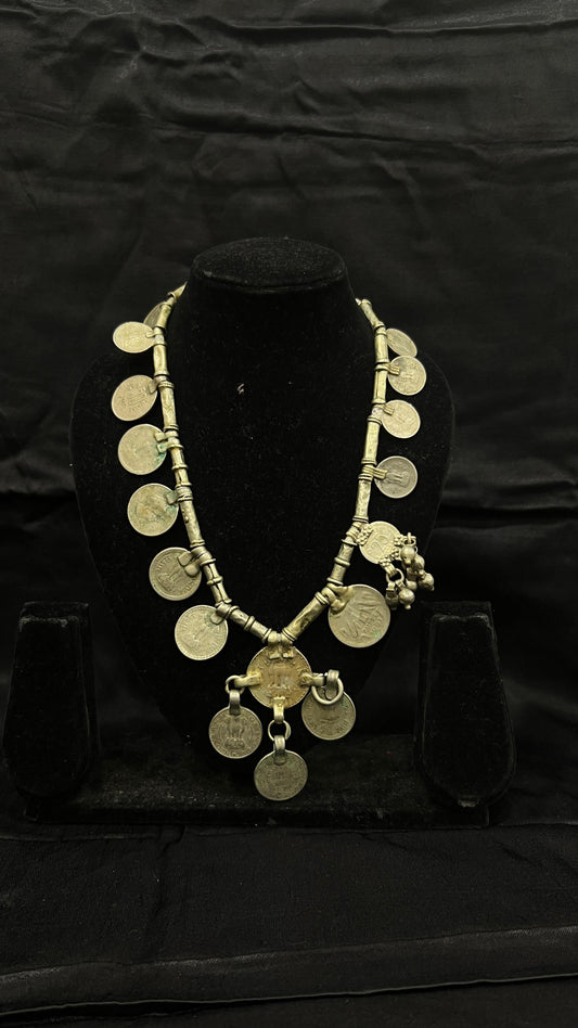 Oxidised Necklace - Anjanase