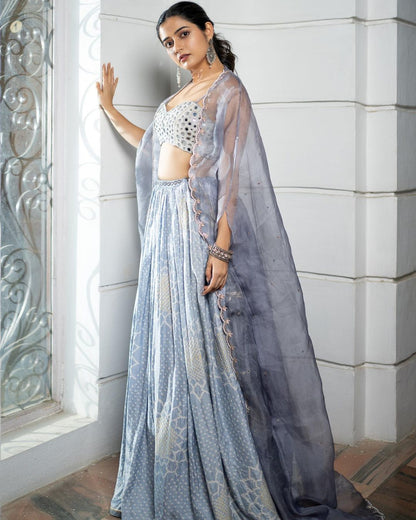 Ashika Ranganath Lehenga Set