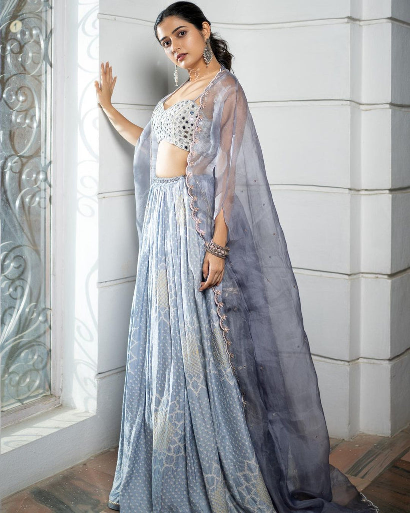 Ashika Ranganath Lehenga Set