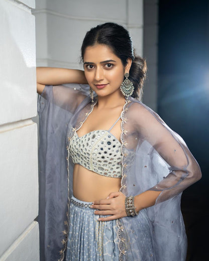 Ashika Ranganath Lehenga Set
