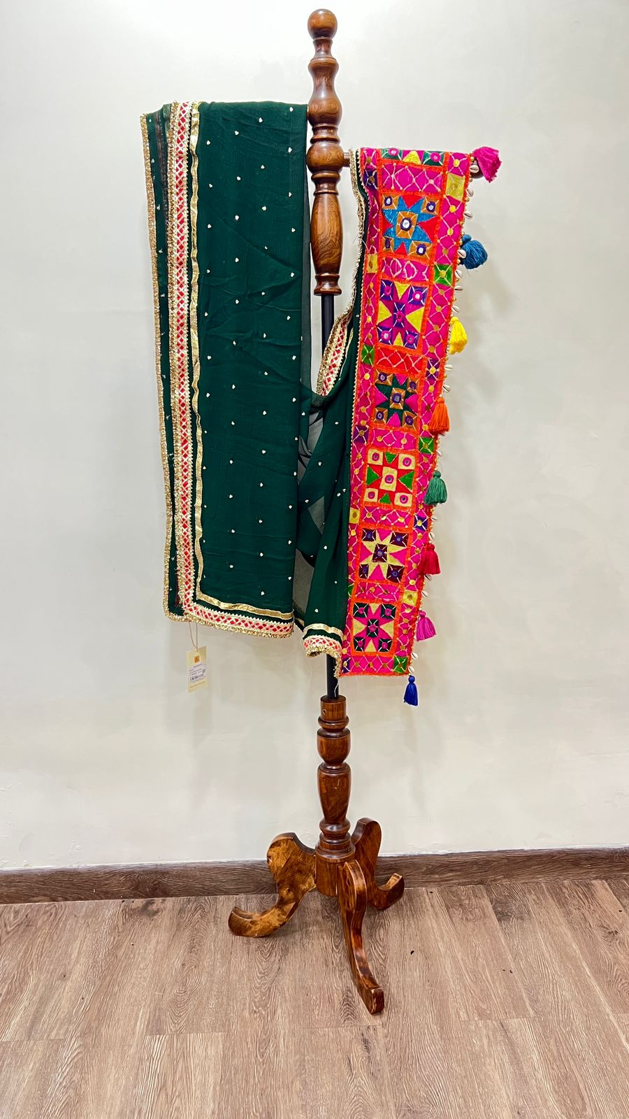 Chiffon With Patchwork Dupatta