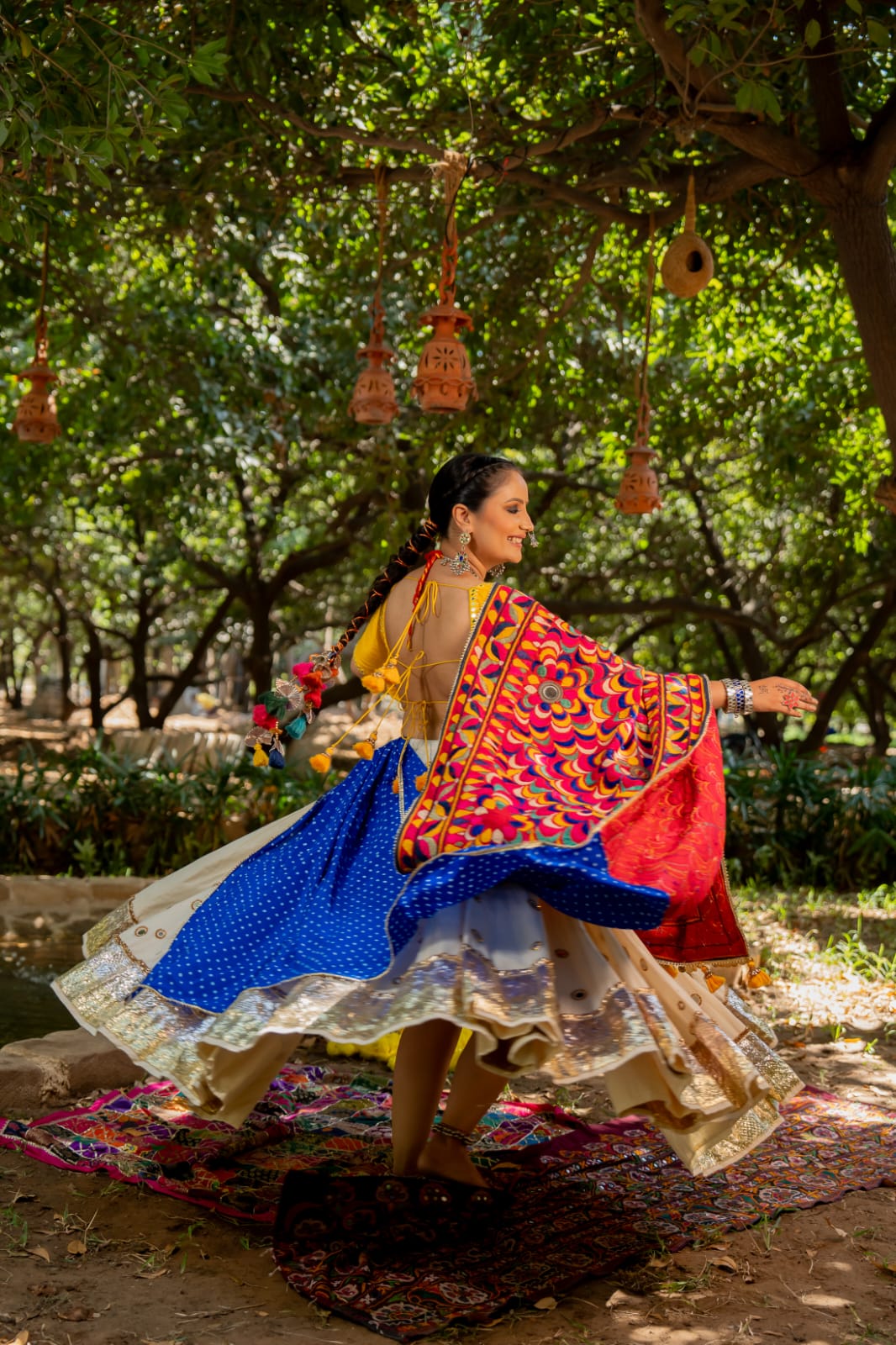 Navratri  heavy lehenga set