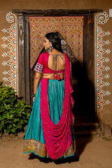Pink Afgani Patch Blouse