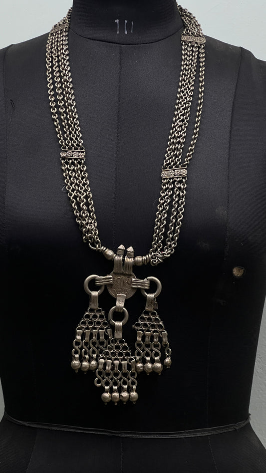 Oxidised Necklace - Anjanase