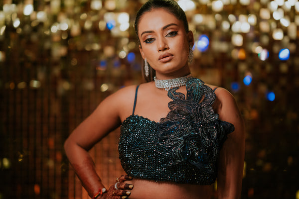 Aarti Sangeet Lehenga Set