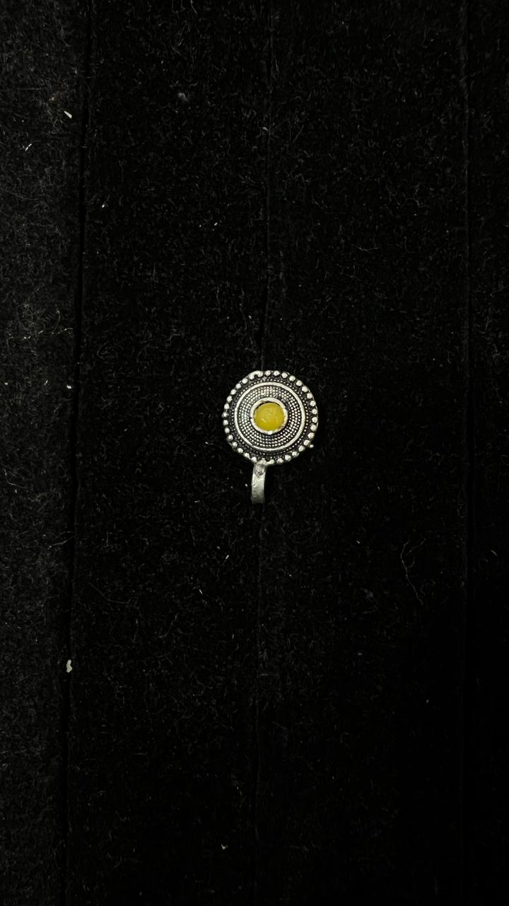 Oxidised Nose Pin