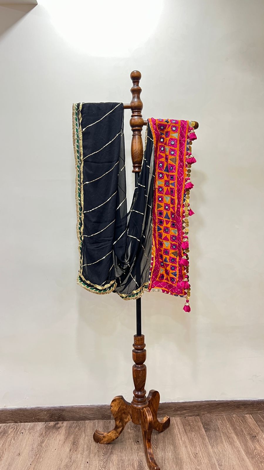 Chiffon With Patchwork Dupatta