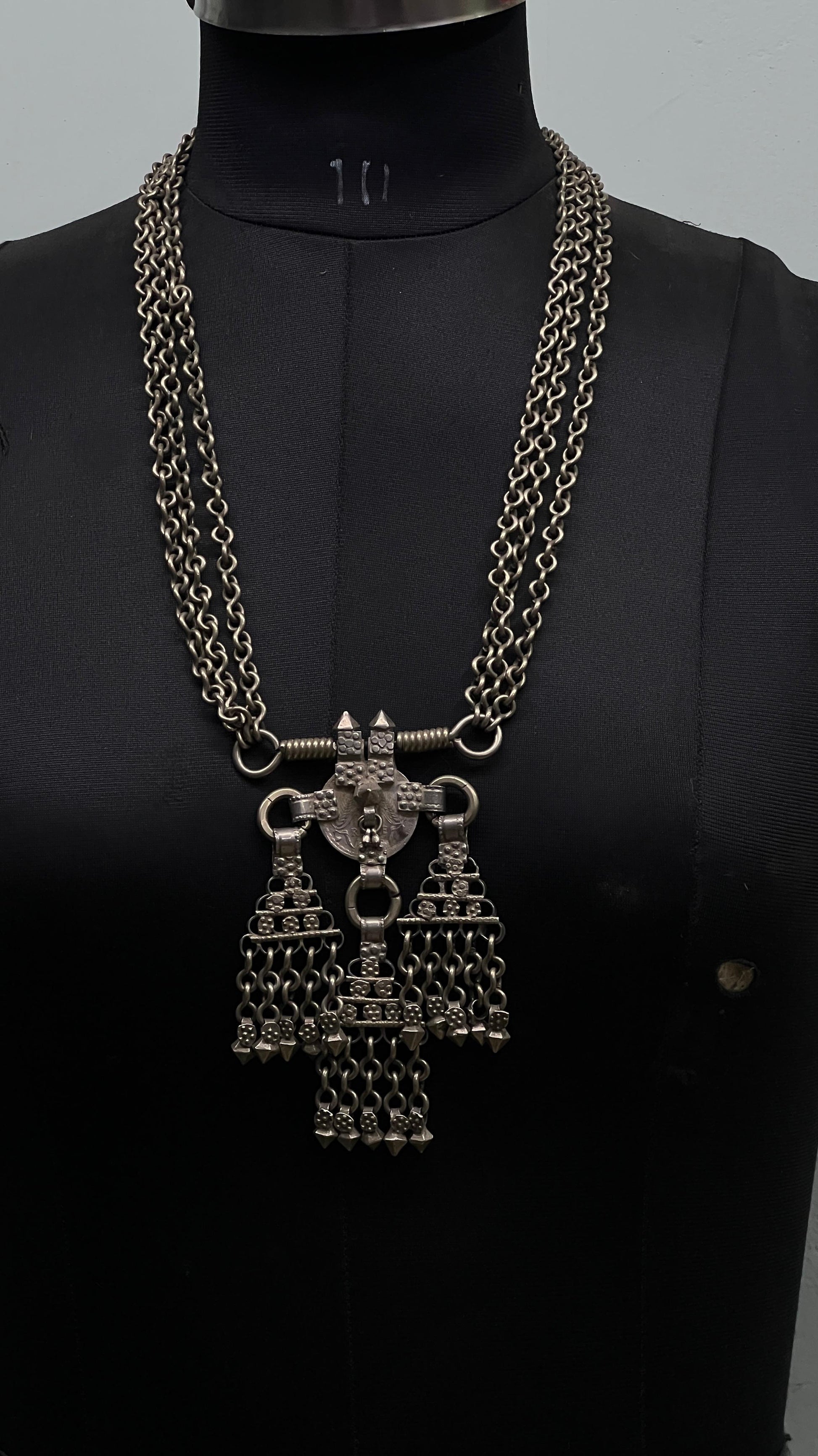 Oxidised Necklace - Anjanase