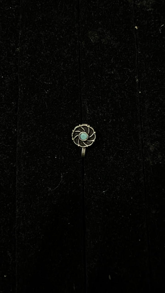 Oxidised Nose Pin