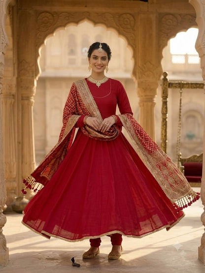Reva Anarkali Set