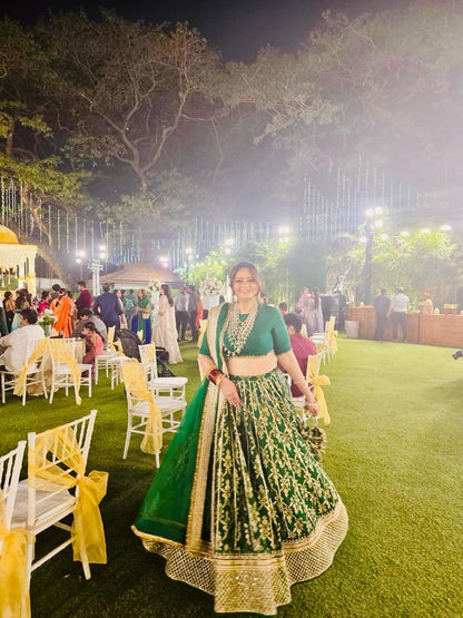 Ankita Bohra - Pashmina lehenga Set