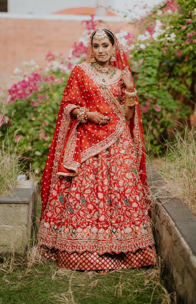 Aarti Heavy Bridal Lehenga Set