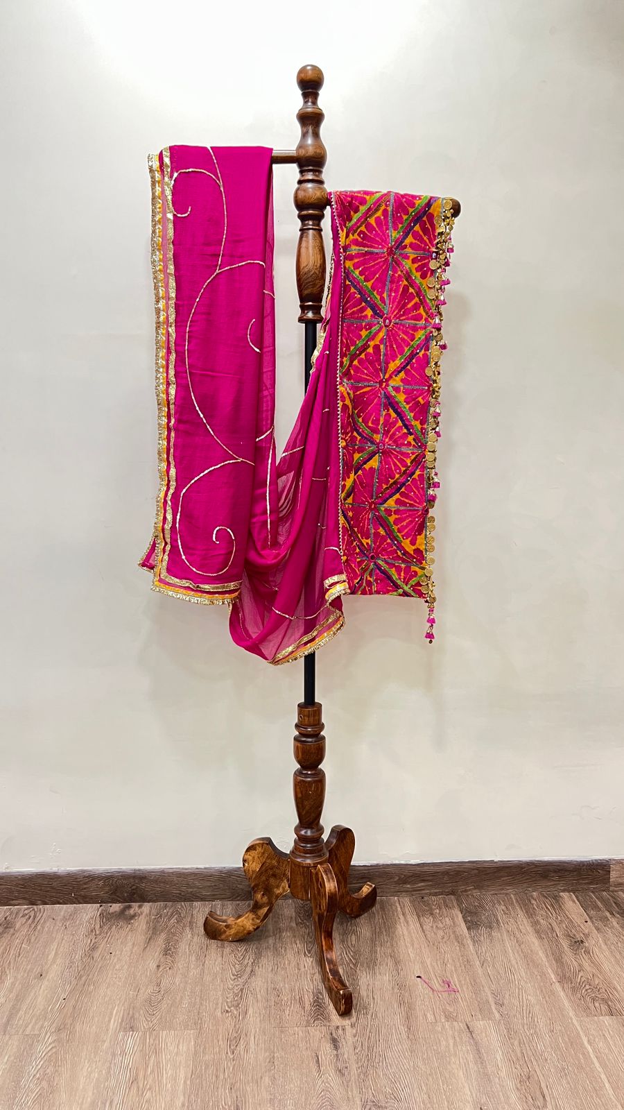 Chiffon With Patchwork Dupatta