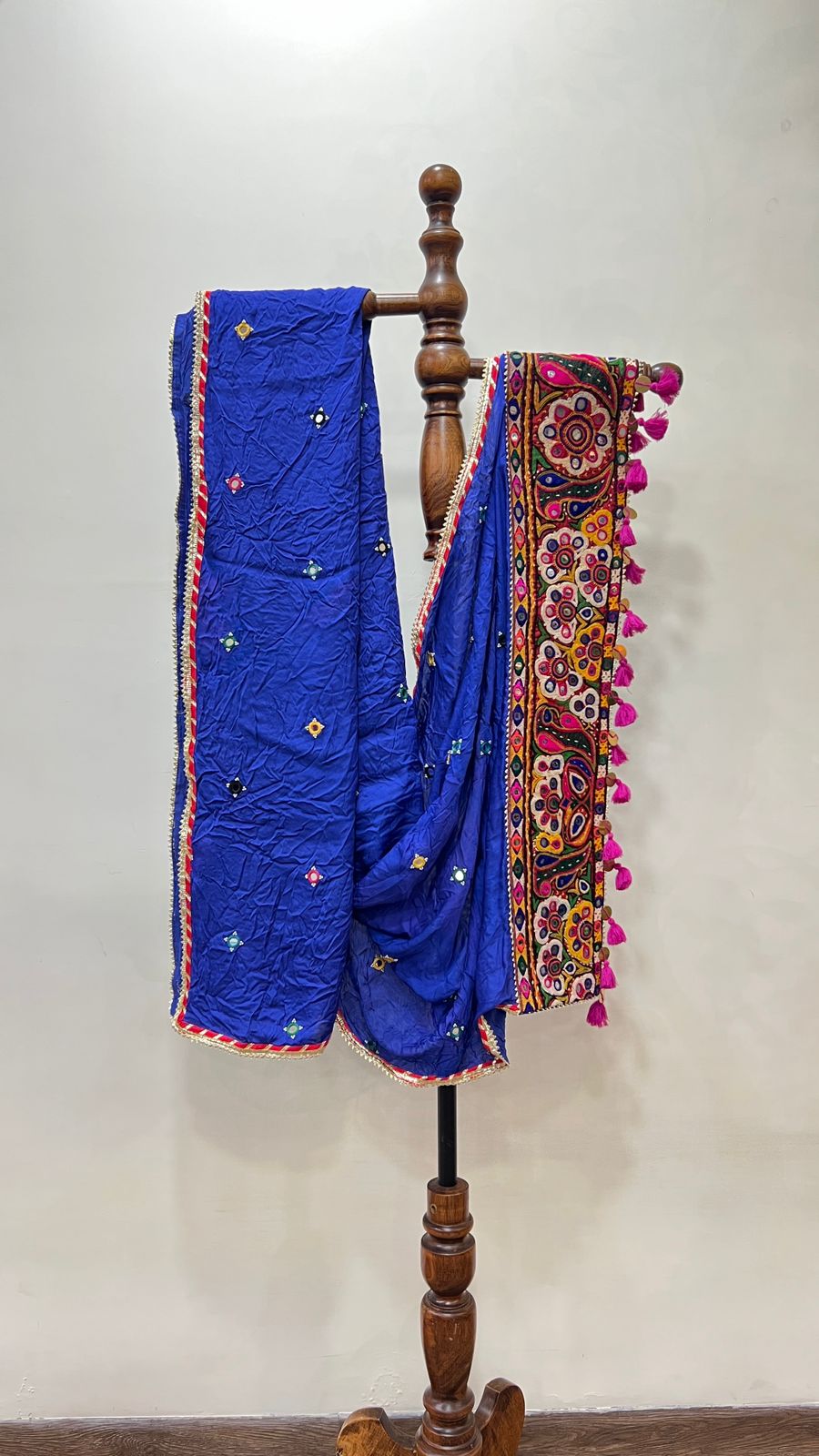 Modal With Patchwork Dupatta