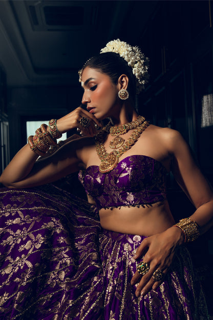 Pashmina Lehenga Set