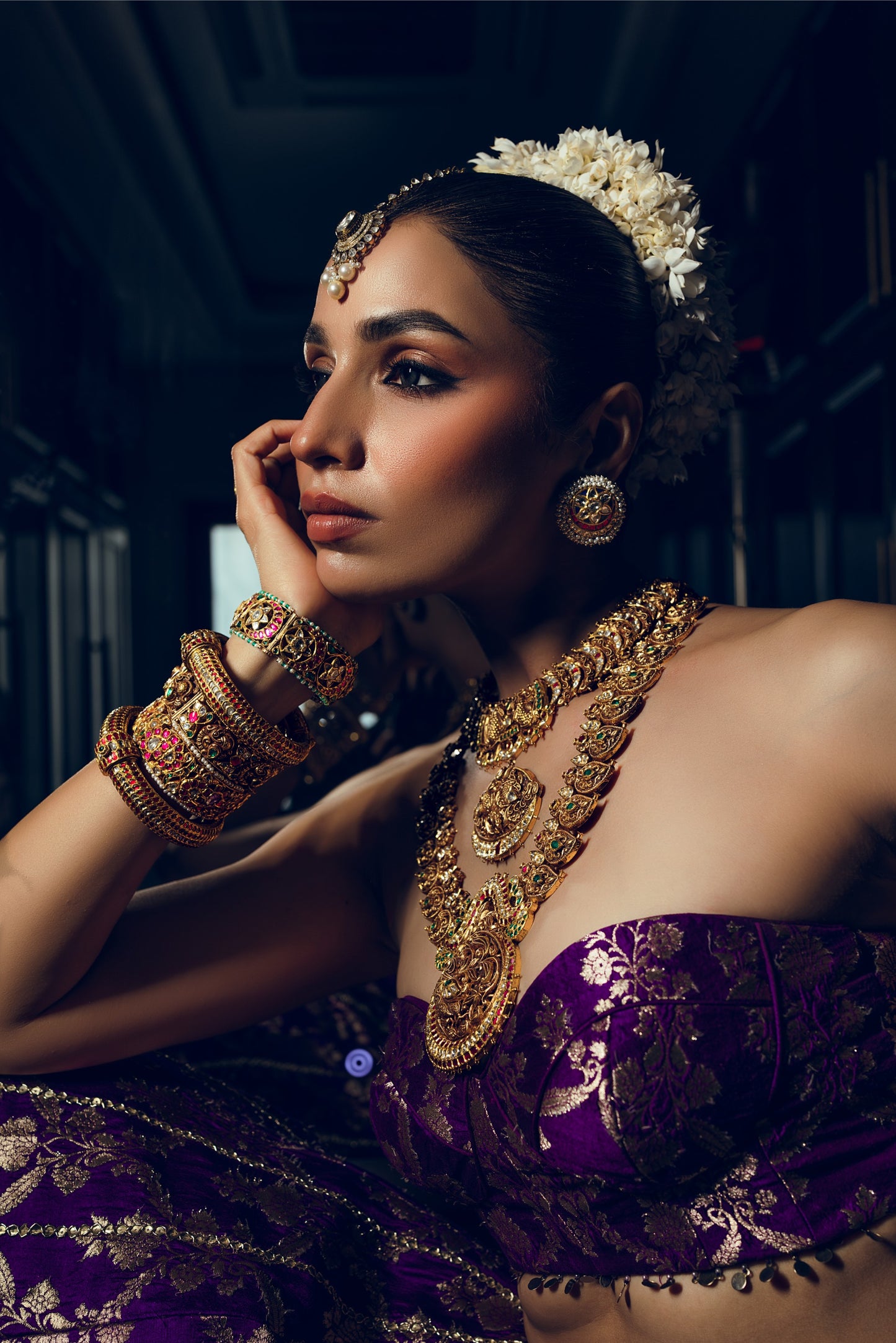 Pashmina Lehenga Set