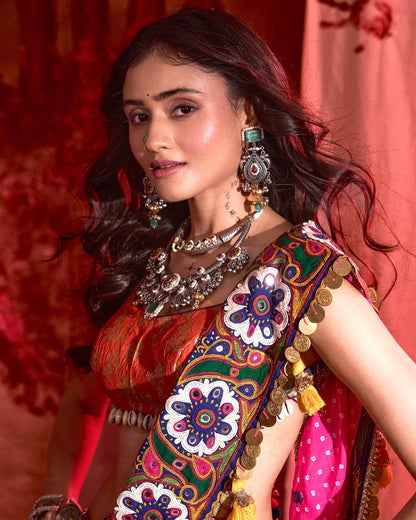 Janki Bandhani Lehenga Set
