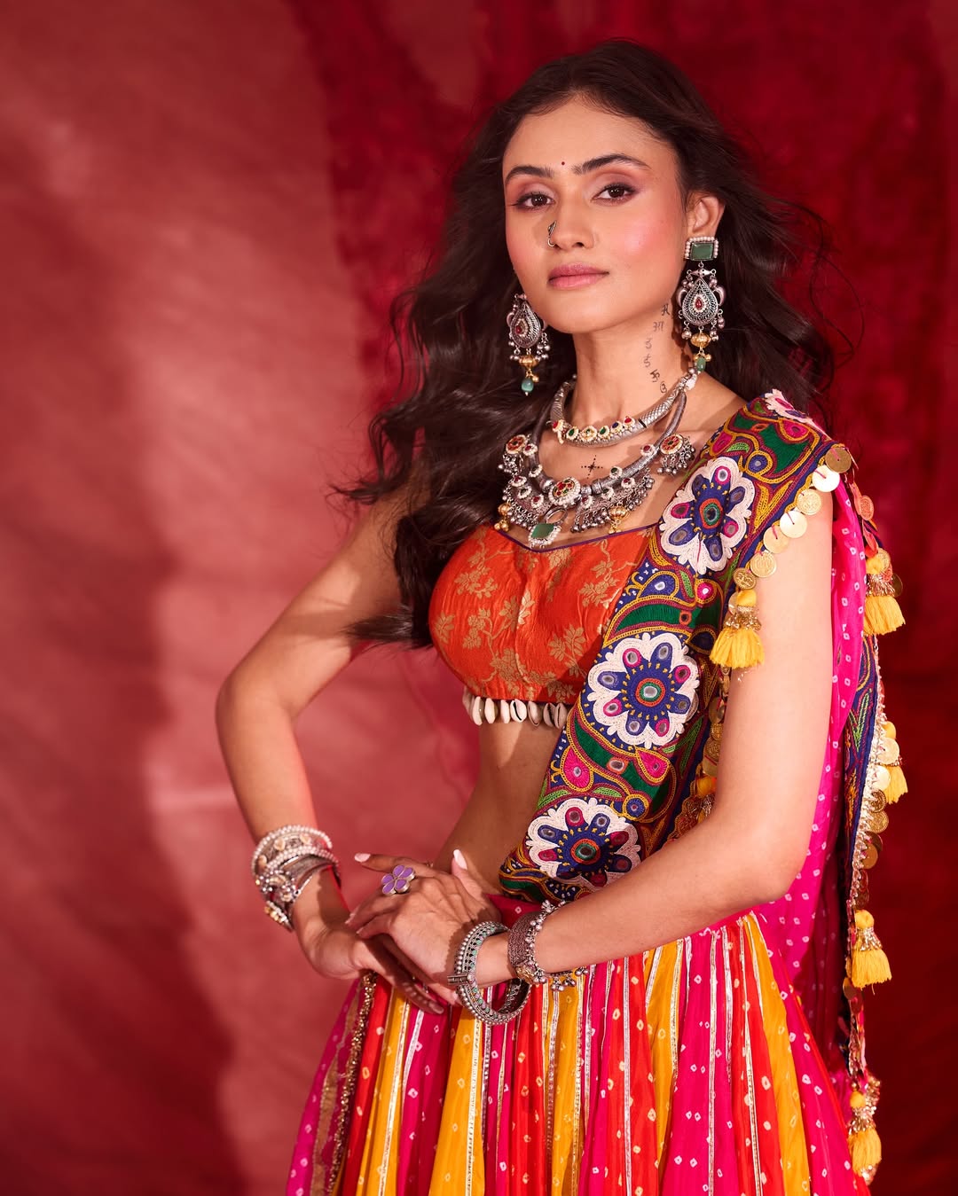 Janki Bandhani Lehenga Set