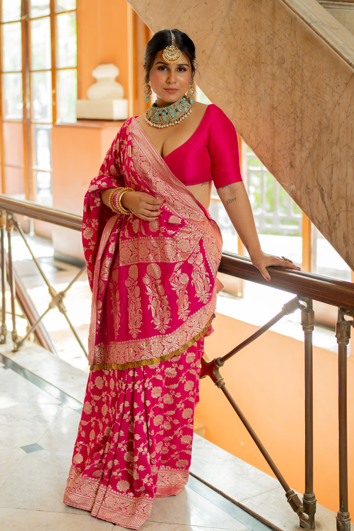 Gulaal Saree - Anjanase